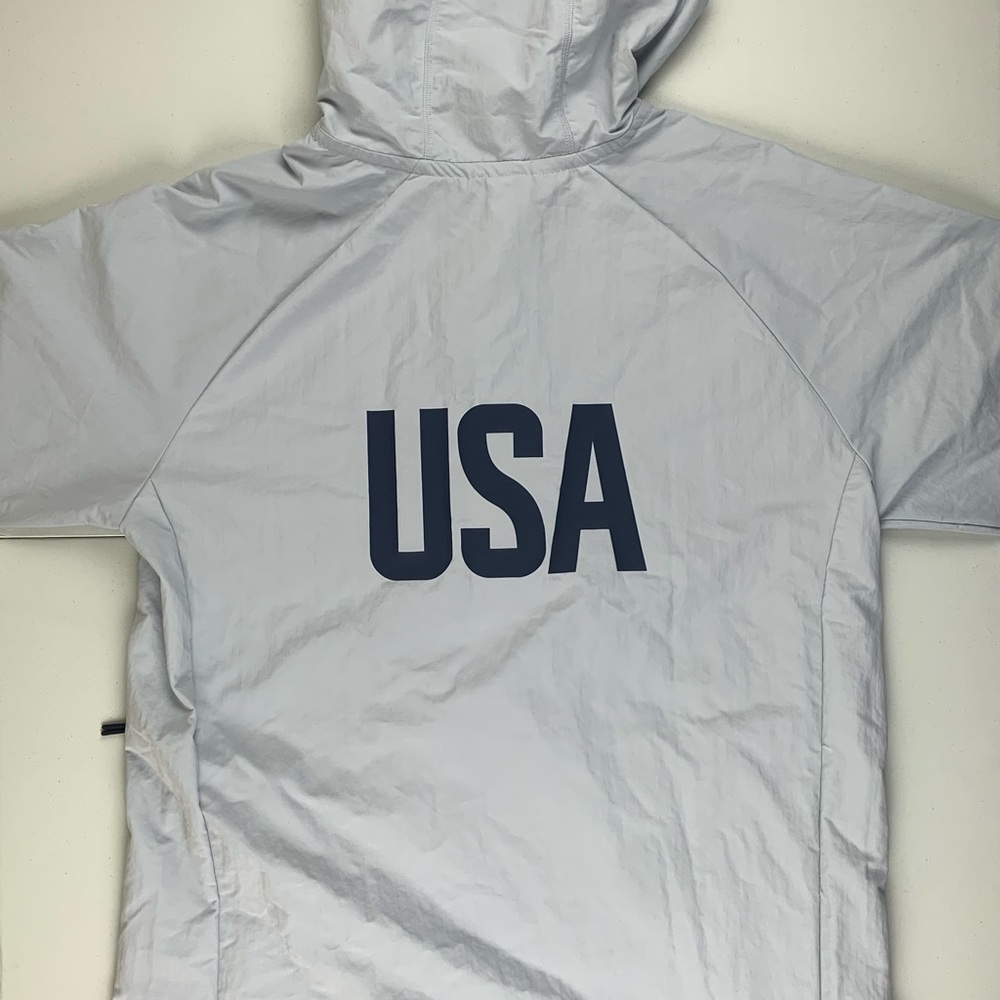 NWT Adidas USA Olympic Anorak Jacket Small (S) USAV FK1043 - Picture 8 of 11